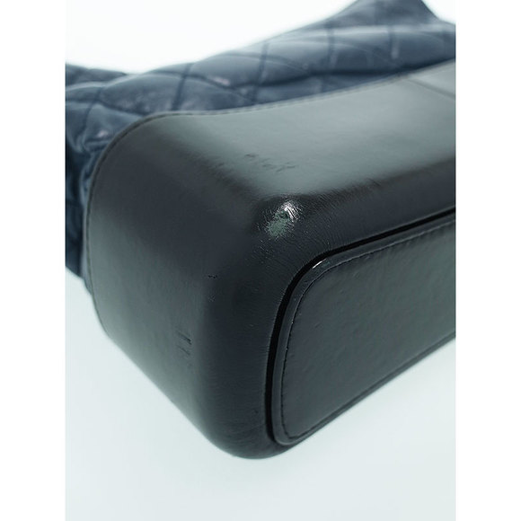 Chanel Gabriel Hobo Bag Shoulder Bag Navy Black - Picture 9 of 9